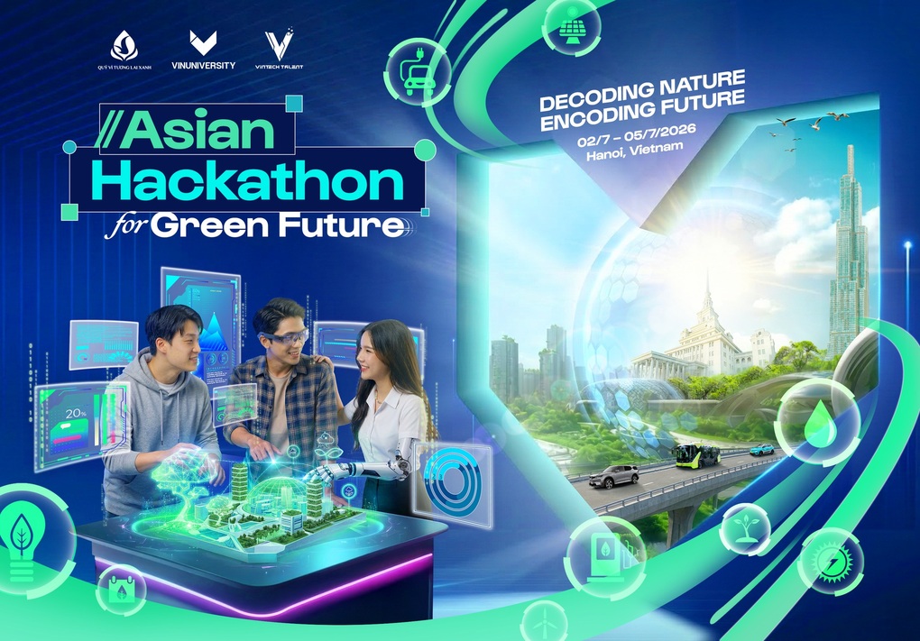 Phát động cuộc thi Asian Hackathon for Green Future 2026 với tổng giải thưởng 24.000 USD - 1 Phát động cuộc thi Asian Hackathon for Green Future 2026 với tổng giải thưởng 24.000 USD - 1