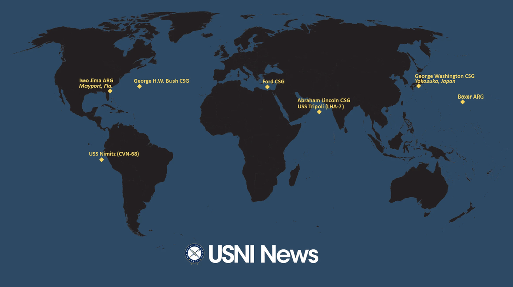 2 tàu sân bay Mỹ sẽ đóng vai trò gì nếu ông Trump hành động với Iran? - 2 2 tàu sân bay Mỹ sẽ đóng vai trò gì nếu ông Trump hành động với Iran? - 2