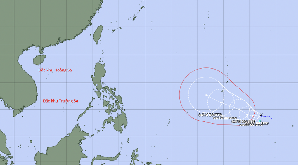 Xuất hiện áp thấp nhiệt đới, dự báo mạnh lên thành bão - 1