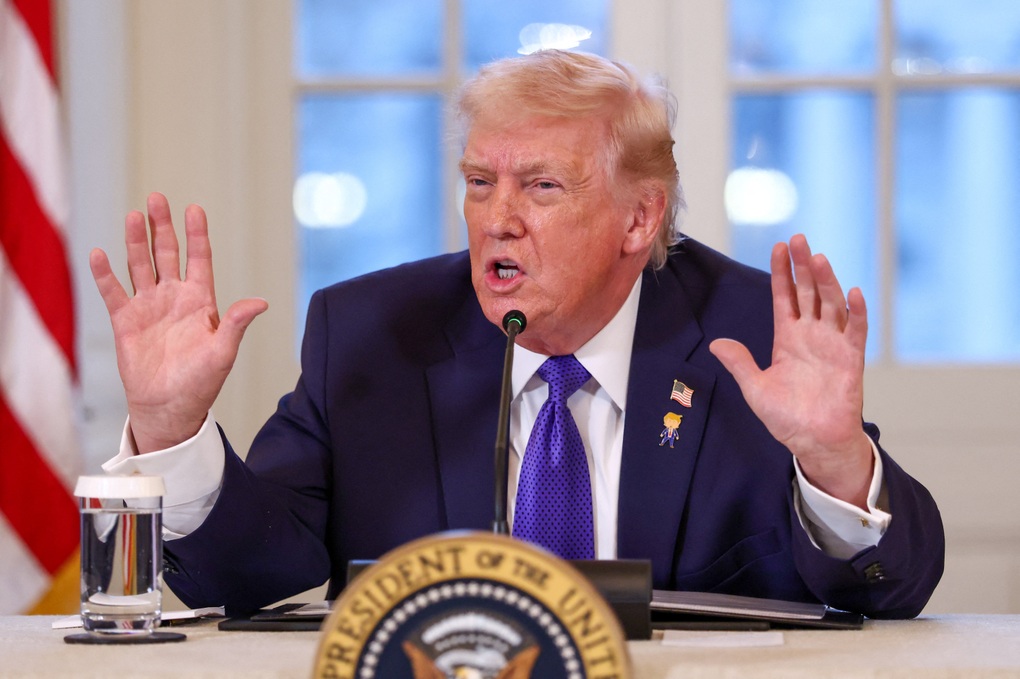 Tổng thống Trump vạch lằn ranh đỏ với Iran - 1 Tổng thống Trump vạch lằn ranh đỏ với Iran - 1