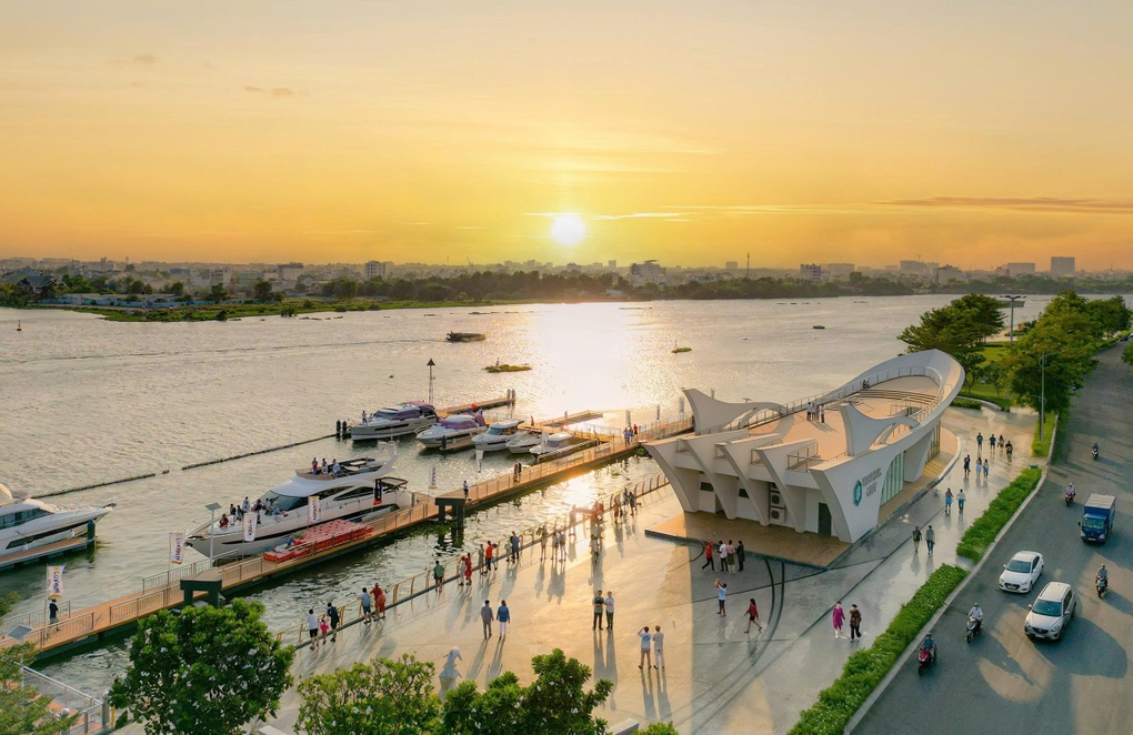 Ngắm hoàng hôn châu Âu thơ mộng giữa lòng Van Phuc City - 1 Ngắm hoàng hôn châu Âu thơ mộng giữa lòng Van Phuc City - 1