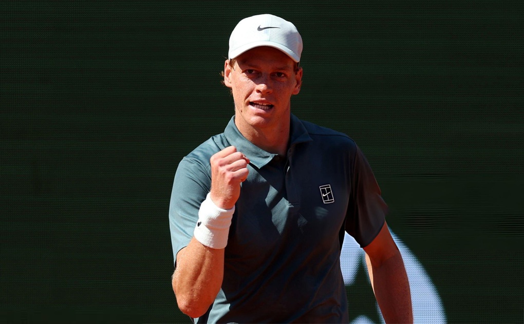 Sinner viết tiếp lịch sử, đứng chung hàng với Djokovic, Nadal, Federer - 1