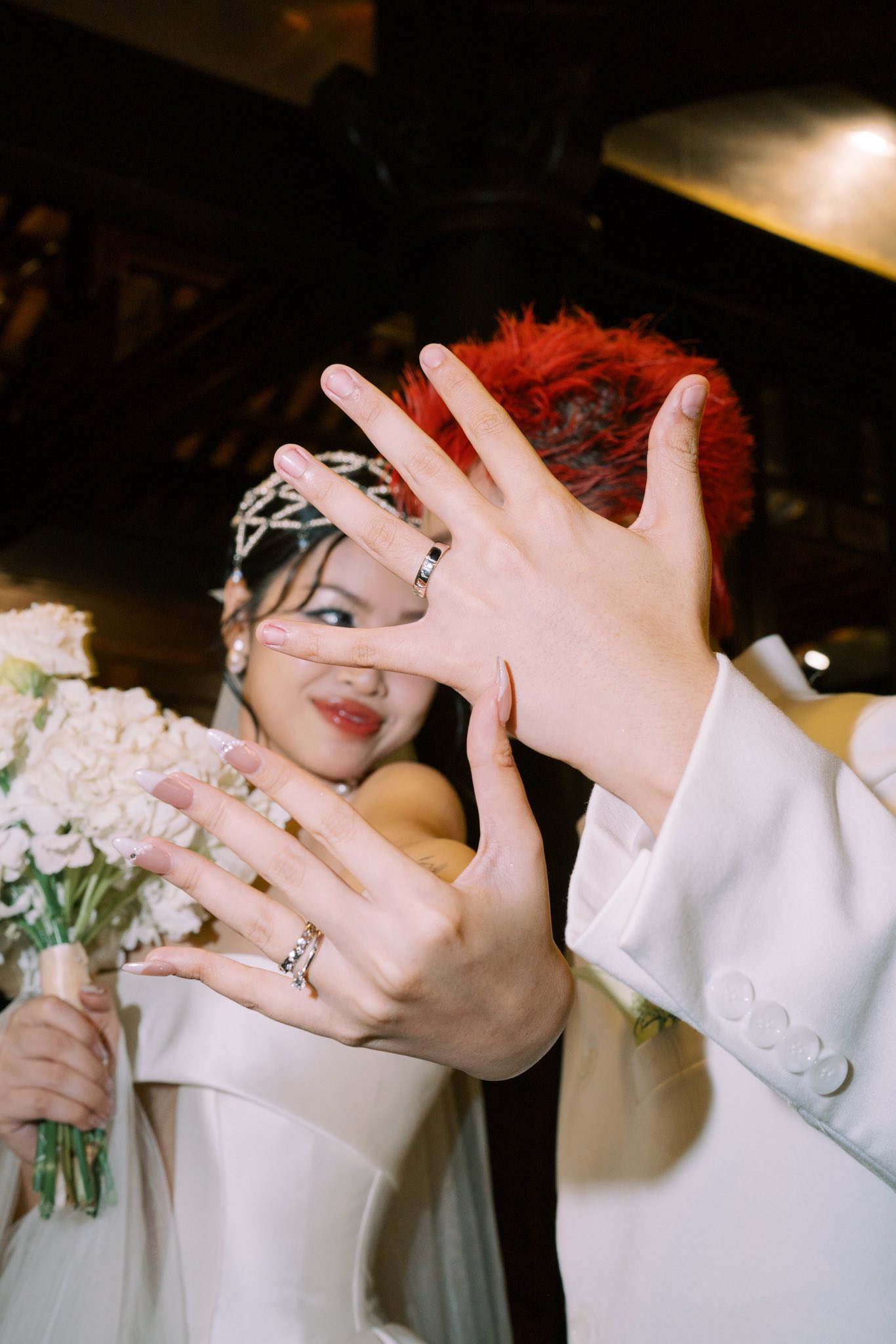 Em Xinh Vbiz lần đầu hé lộ bên trong đám cưới riêng tư, 1 chi tiết khiến ai nhìn cũng rơi nước mắt- Ảnh 4.