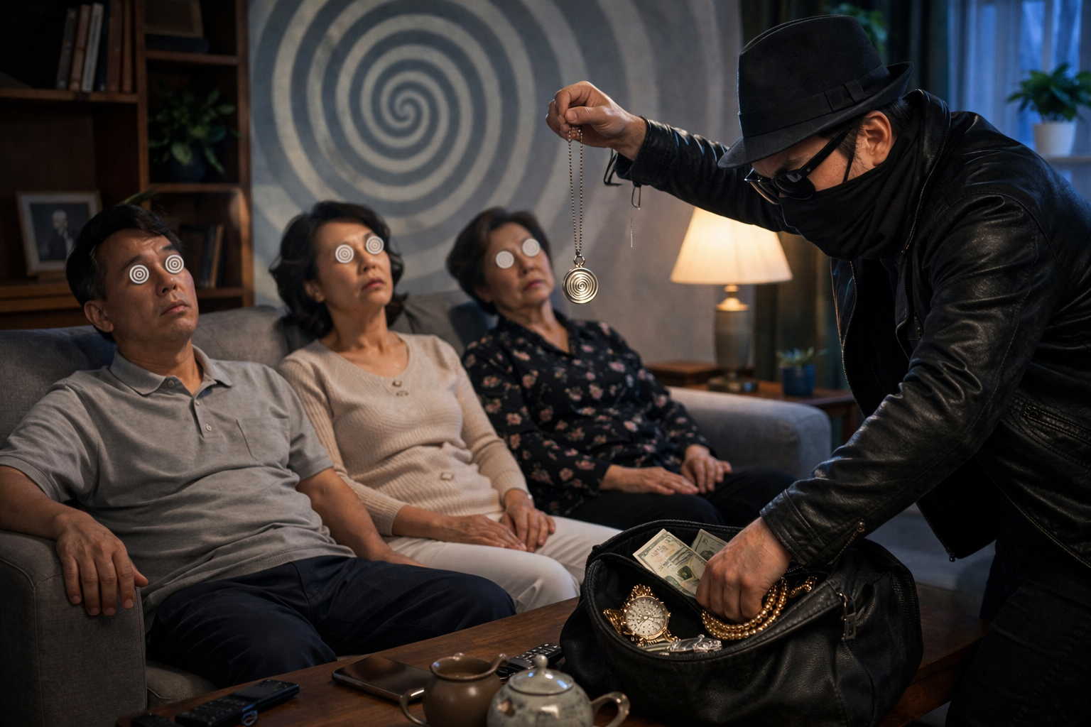 Tái diễn 'thôi miên' để cướp tài sản- Ảnh 1.