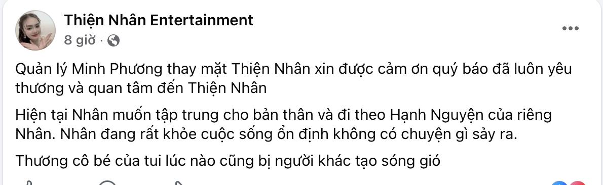 Tình hình hiện tại của Thiện Nhân giữa lúc gia đình mất liên lạc- Ảnh 1.
