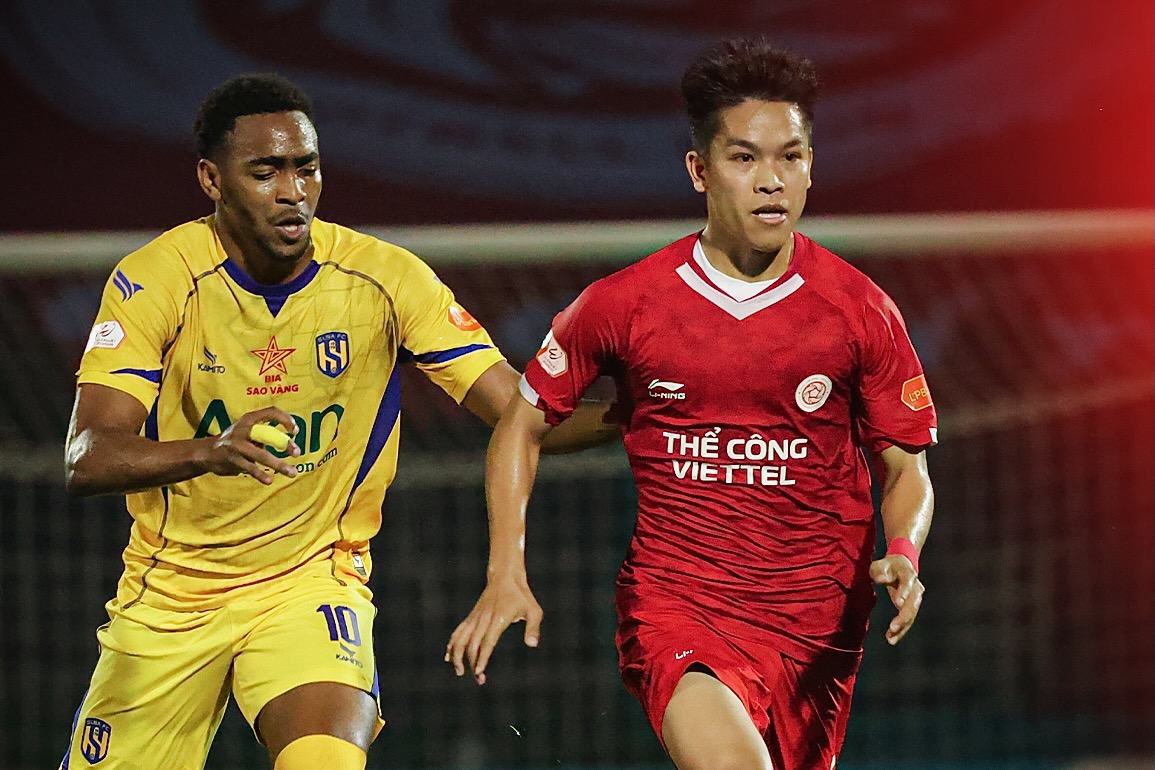 Thể Công - Viettel mất niềm tin vào trọng tài nội - Ảnh 1.