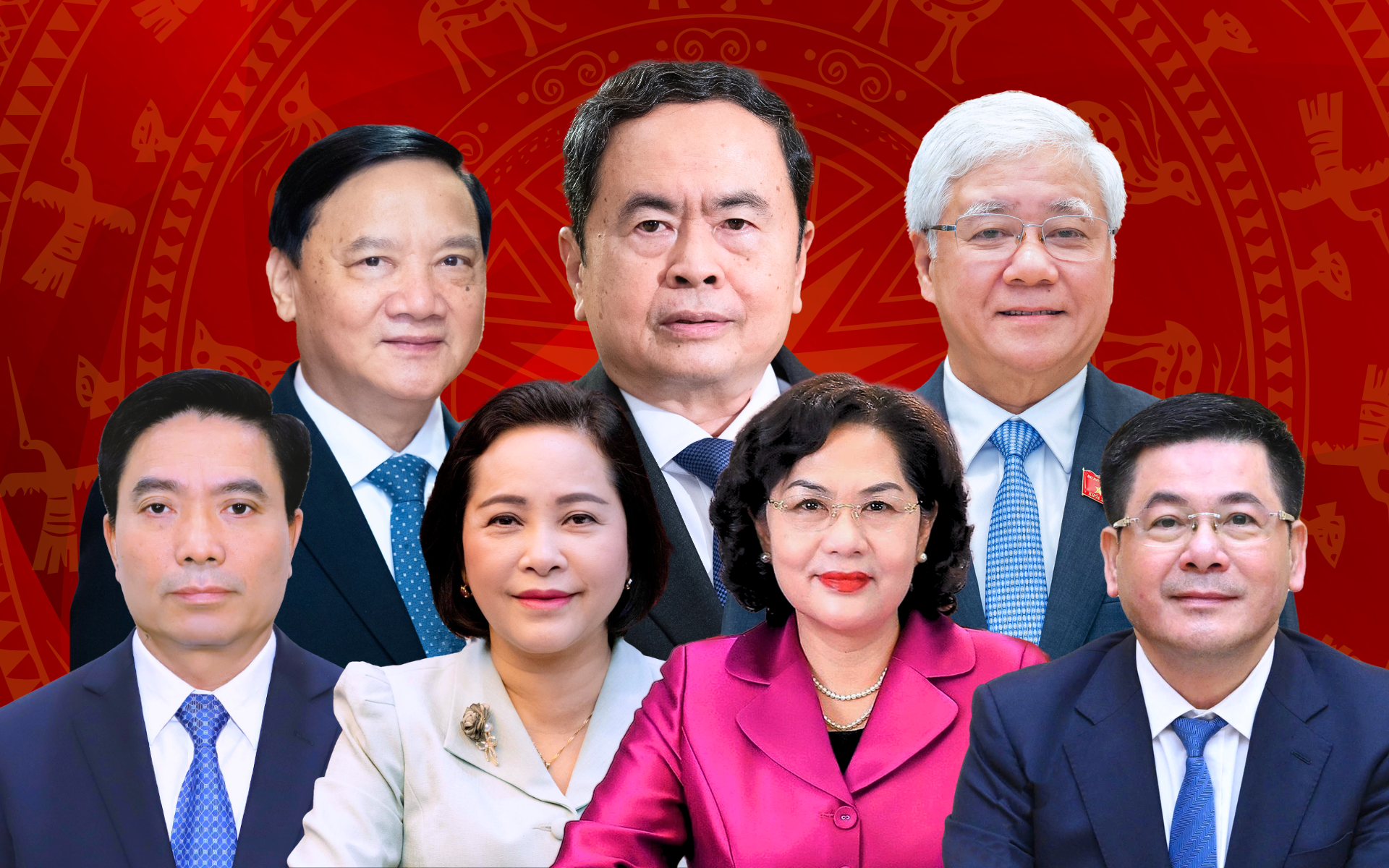 1 ủy viên Bộ Chính trị, 5 ủy viên Trung ương Đảng được bầu làm phó chủ tịch Quốc hội - Ảnh 1.