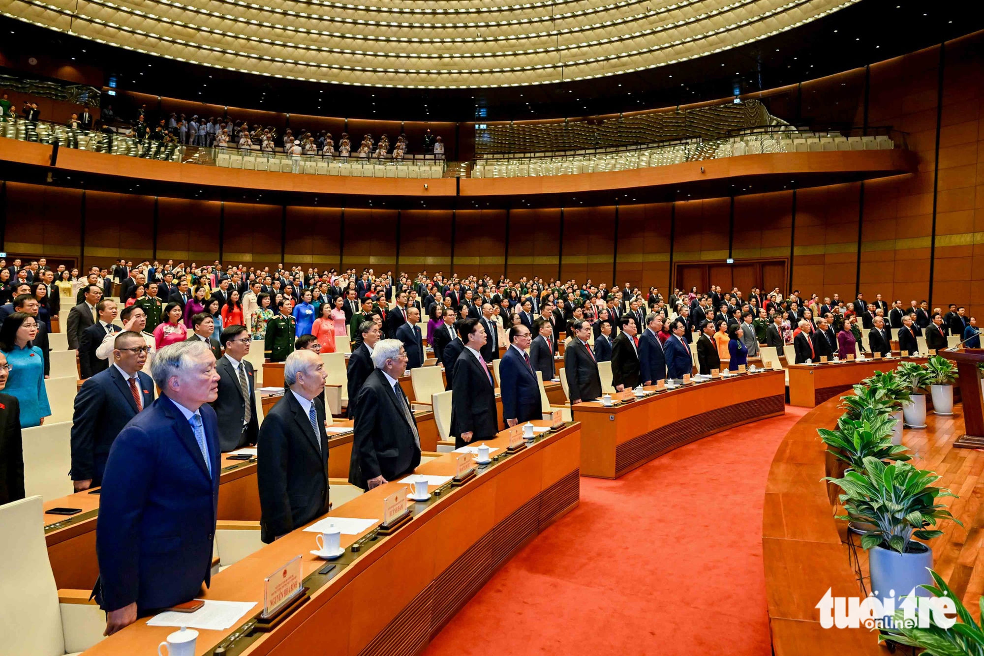 Hình ảnh ấn tượng tại ngày khai mạc kỳ họp thứ nhất Quốc hội khóa XVI - Ảnh 9.