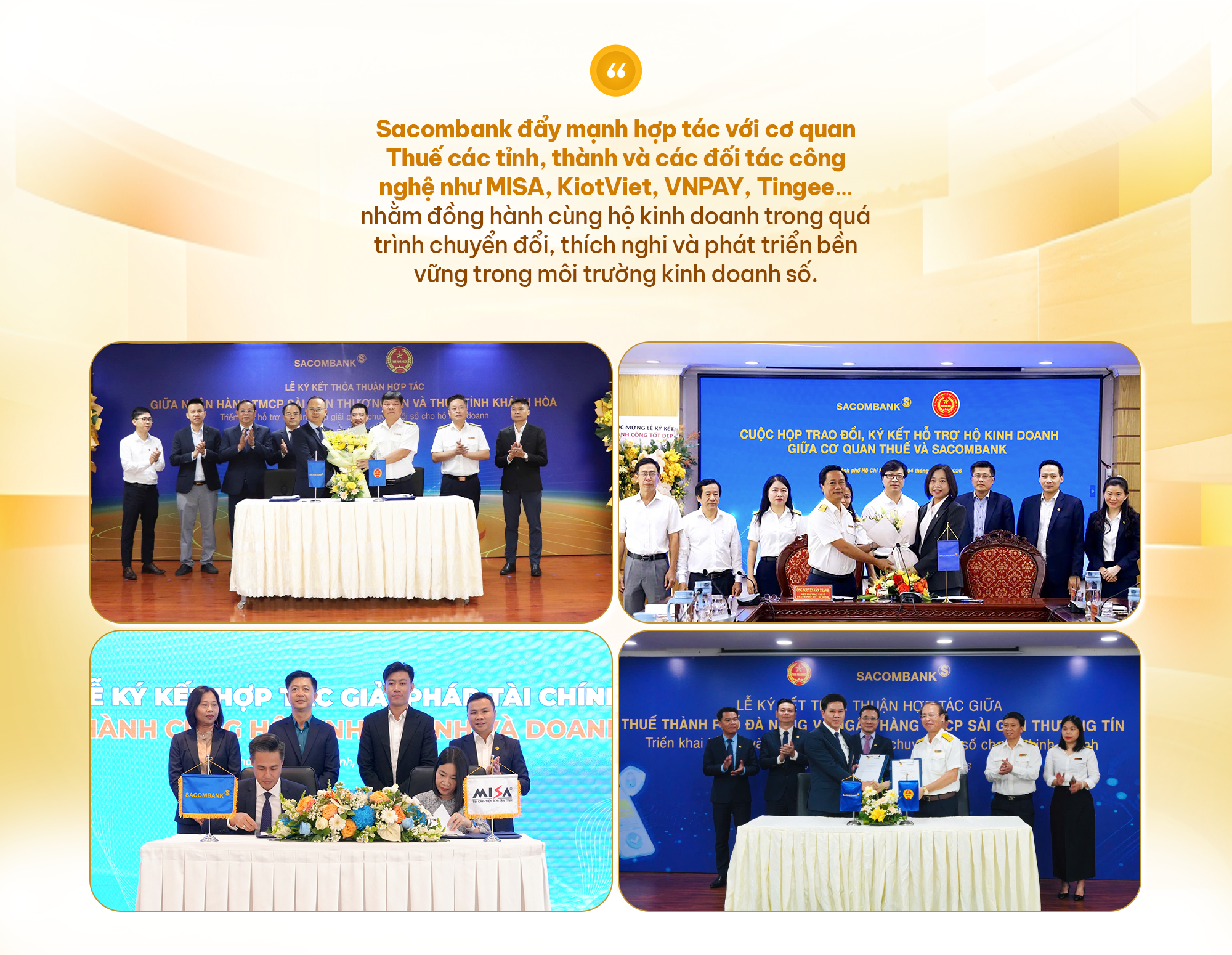 Sacombank đồng hành cùng Hộ kinh doanh, Doanh nghiệp chuyển đổi - Ảnh 9.
