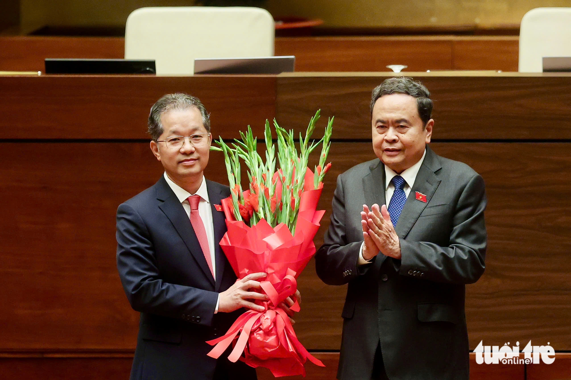 Chánh án Tòa án nhân dân tối cao Nguyễn Văn Quảng tái đắc cử - Ảnh 3. Nguyễn Văn Quảng - Ảnh 3.