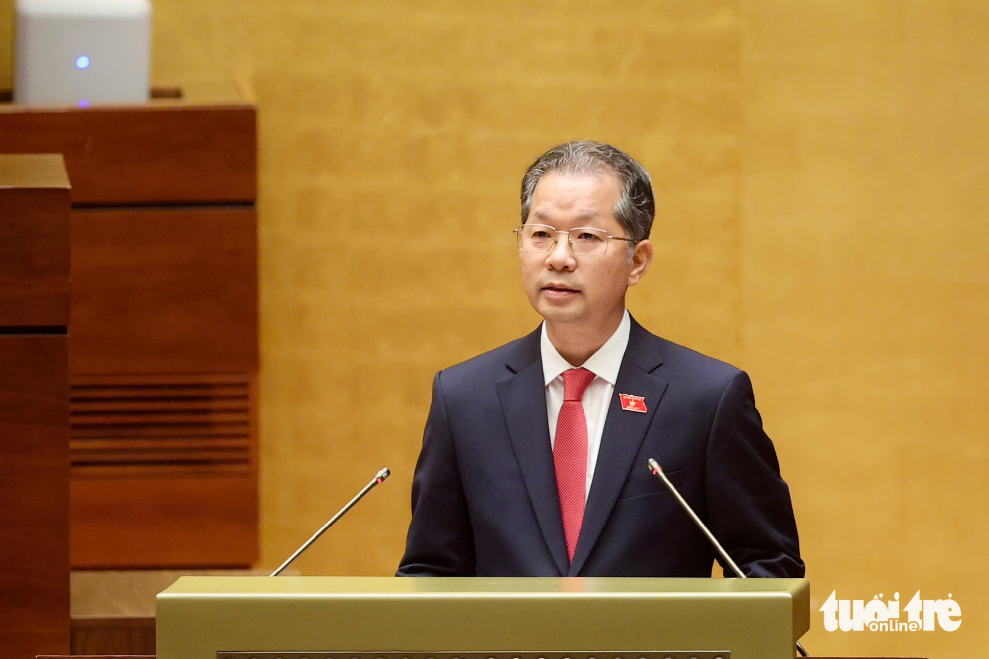 Chánh án Tòa án nhân dân tối cao Nguyễn Văn Quảng tái đắc cử - Ảnh 4. Nguyễn Văn Quảng - Ảnh 4.