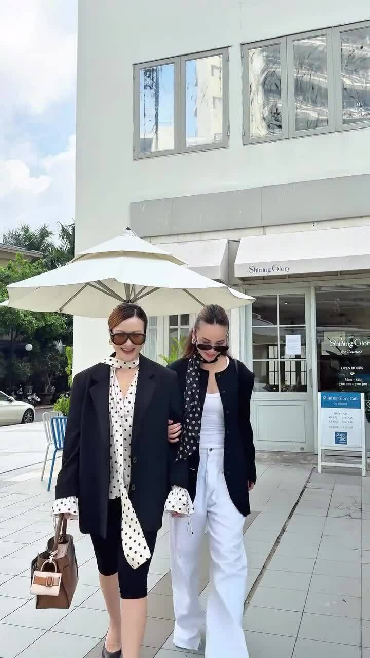 Yến Trang, Yến Nhi phối đồ dạo phố