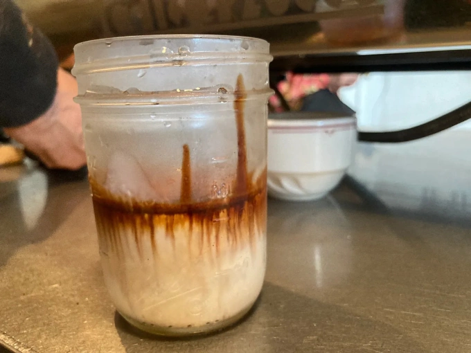 Cà phê bẩn do Katsuyuki làm. Ảnh: Barista Magazine