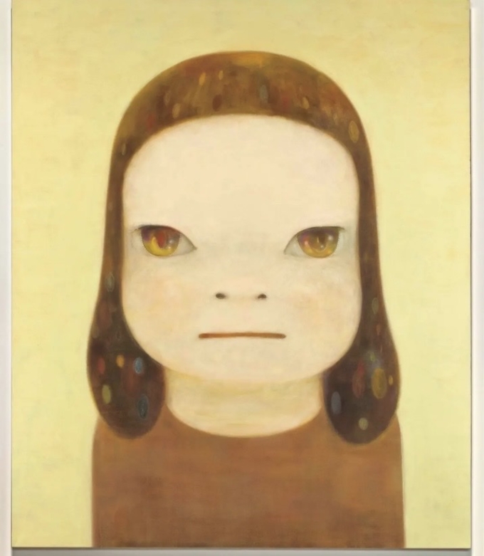 Bức họa Nothing about it ra đời năm 2016, chất liệu sơn acrylic trên vải bố. Ảnh: The Value