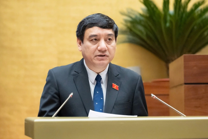 Chủ nhiệm Ủy ban Văn hóa và Xã hội Nguyễn Đắc Vinh. Ảnh: Hoàng Phong