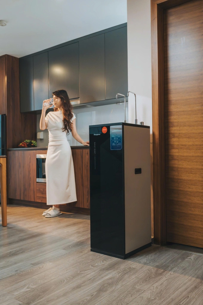 Máy lọc nước Kangaroo 2026 tiện lợi với công nghệ làm lạnh CoolJet. Ảnh: Kangaroo