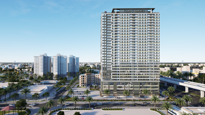 Phối cảnh dự án nhà ở xã hội cho lực lượng công an ở phường Thanh Liệt. Ảnh: CĐT