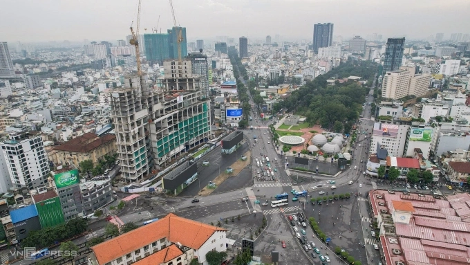 Dự án One Central HCM vào tháng 11/2025. Ảnh: Quỳnh Trần