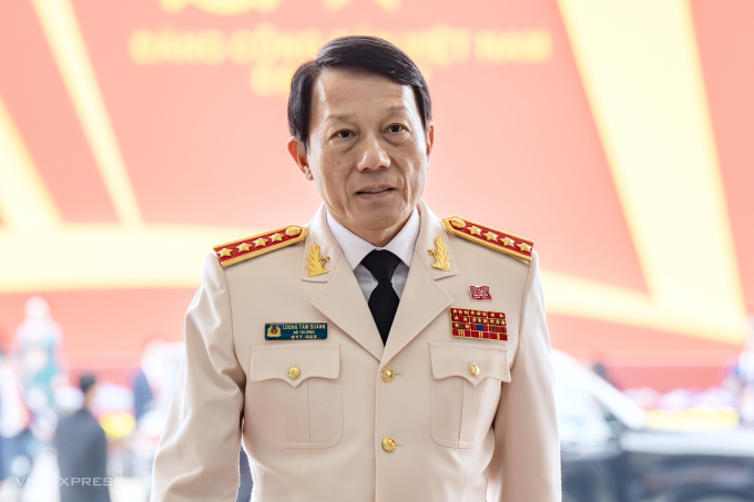 Đại tướng Lương Tam Quang, Bộ trưởng Công an. Ảnh: Giang Huy