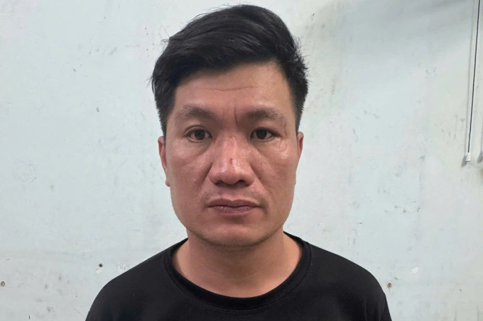 Nguyễn Văn Ý tại cơ quan điều tra. Ảnh: Công an Gia Lai