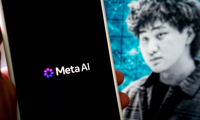 Logo Meta AI mới khi Meta giới thiệu Muse Spark. Ảnh: Meta