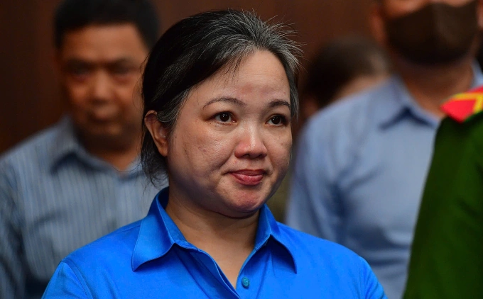 Bị cáo Lê Y Linh tại tòa. Ảnh: Thanh Tùng