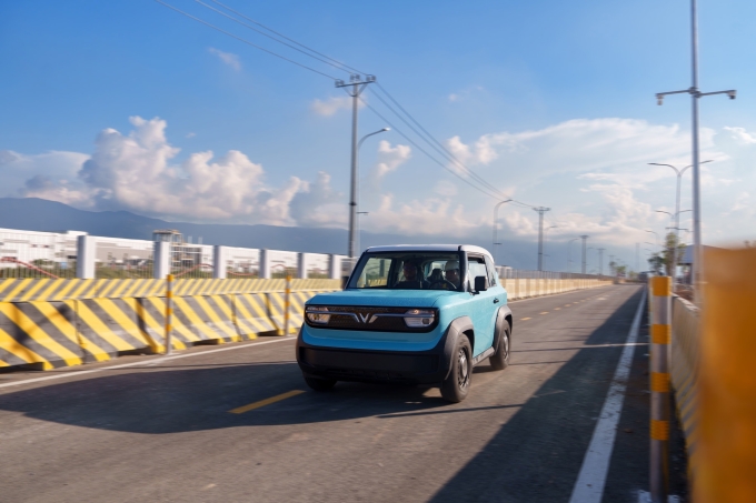 VinFast VF 3 đáp ứng nhu cầu di chuyển linh hoạt trong đô thị. Ảnh: VinFast