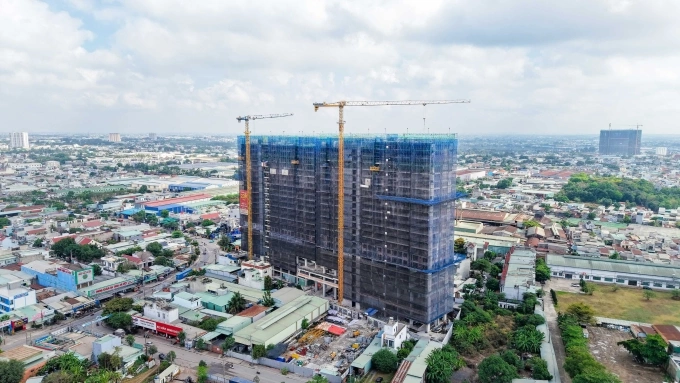 Một dự án tại Bình Dương được bán cho người nước ngoài. Ảnh: PDG