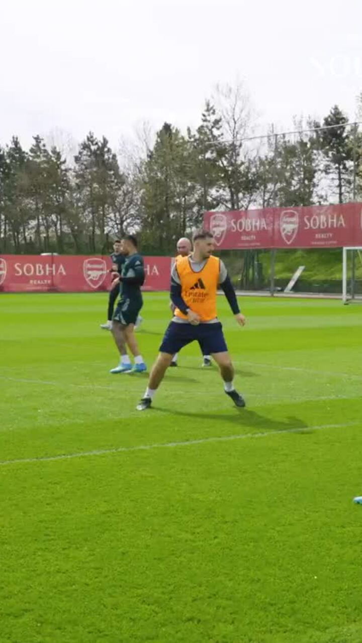 Buổi tập của Arsenal ngày 10/4